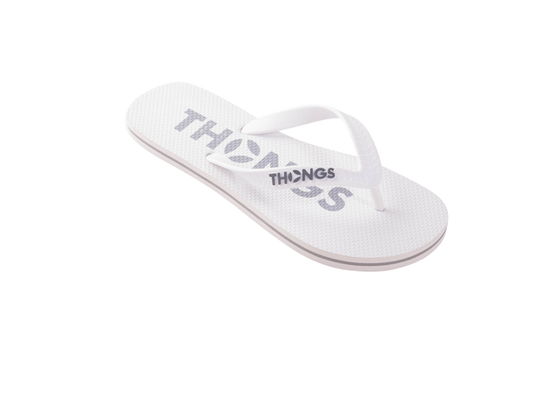Thongs Classic White / Grey Rubber Flip Flop